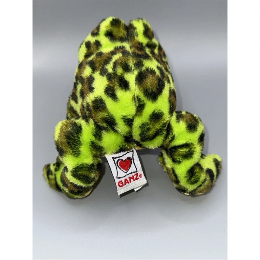 Ganz Webkinz Bullfrog Plush realistic Stuffed Toy Green Frog‎ HM114 No Code